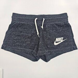 Nike Shorts Women's X Small, Grey, Lightweight Lounge, Cotton Blend